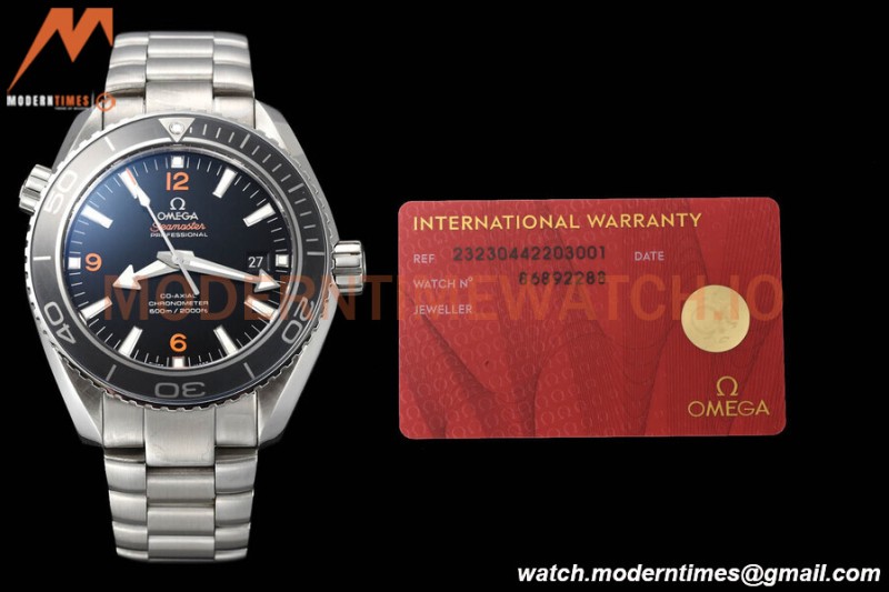 Omega - Seamaster Planet Ocean 600m 43.5mm SS/SS Black VSF A8500
