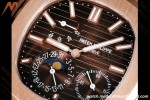 Patek Philippe - Nautilus 5712/1R 40mm RG/RG Brn/Stk 3KF A240