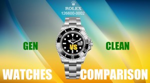 Gen vs Rep - Clean Rolex Sea-Dweller 126600-0002 60Th Anniversary