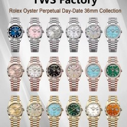 TWS Rolex Daydate 36mm Collection