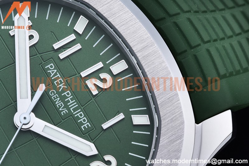 Patek Philippe - Aquanaut Ref.5168 SS/RU Green/Num 3KF V3 Asia 330
