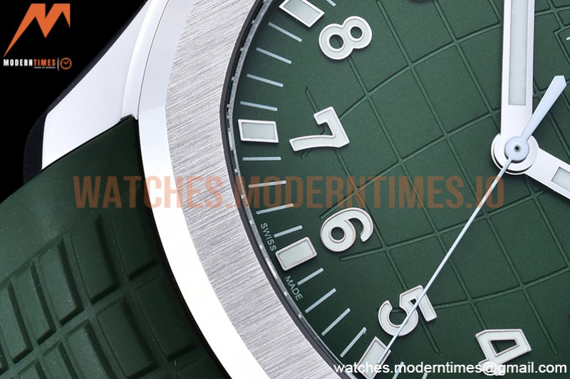 Patek Philippe - Aquanaut Ref.5168 SS/RU Green/Num 3KF V3 Asia 330