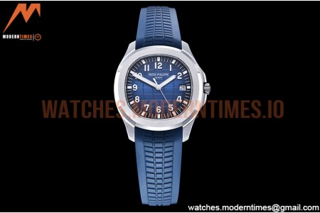 Patek Philippe - Aquanaut Ref.5168 SS/RU Blue/Num 3KF V3 Asia 330