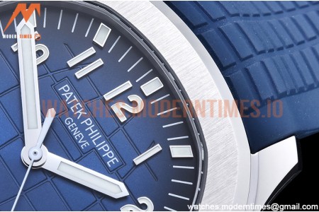 Patek Philippe - Aquanaut Ref.5168 SS/RU Blue/Num 3KF V3 Asia 330