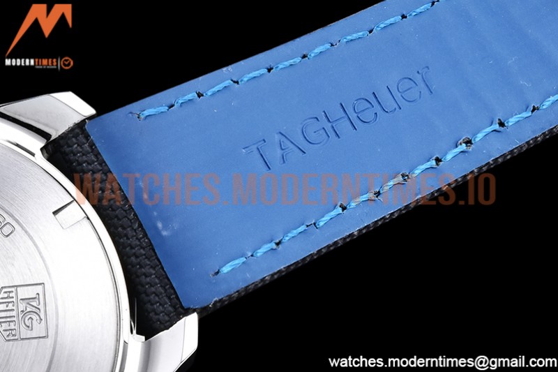 Tag Heuer - Aquaracer Caliber 5 41mm SS/NY Black V6F A2824