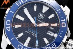 Tag Heuer - Aquaracer Caliber 5 41mm SS/NY Black V6F A2824