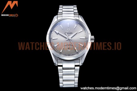 Omega - Aqua Terra Shades SS/SS Grey A8F A2813
