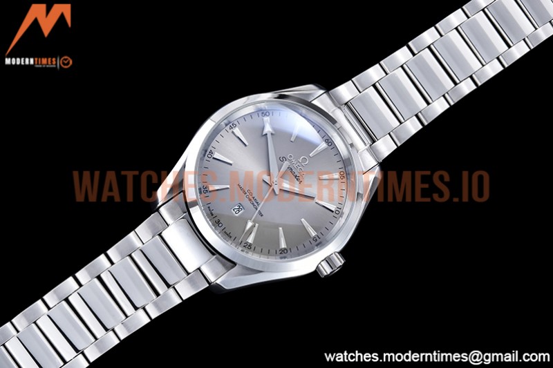 Omega - Aqua Terra Shades SS/SS Grey A8F A2813