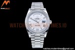 Rolex - DayDate 40mm Flt Dia SS/SS White/Rm GSF A2836 Mod