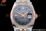 Rolex - DJ 36mm Jub Flt 904L RG/SS Grey/Rm VSF VS3235
