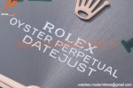 Rolex - DJ 36mm Jub Flt 904L RG/SS Grey/Rm VSF VS3235