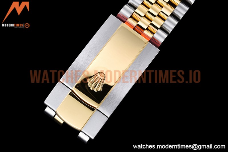 Rolex - DJ 36mm Jub Flt 904L YG/SS Grey/Rm VSF VS3235