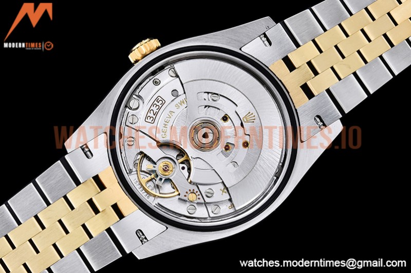 Rolex - DJ 36mm Jub Flt 904L YG/SS Grey/Rm VSF VS3235