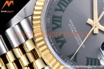 Rolex - DJ 36mm Jub Flt 904L YG/SS Grey/Rm VSF VS3235