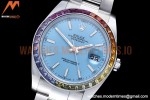 Rolex - DJ2 41mm Oys MC-Dia 904L SS/SS T-Blue/Stk JVS VR3235