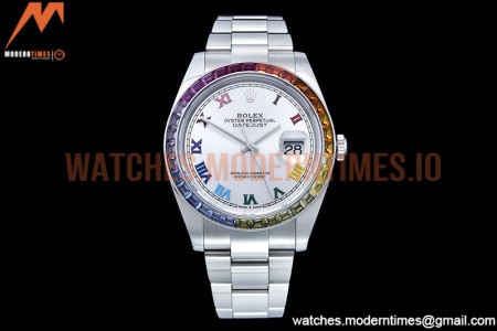 Rolex - DJ2 41mm Oys MC-Dia 904L SS/SS Silv/Rm JVS VR3235