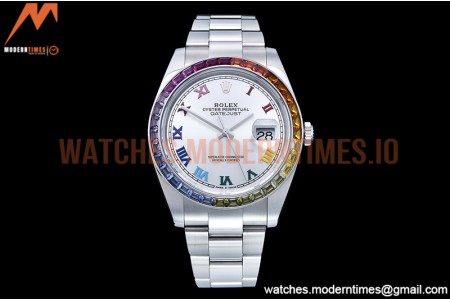 Rolex - DJ2 41mm Oys MC-Dia 904L SS/SS Silv/Rm JVS VR3235