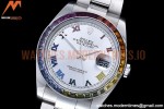 Rolex - DJ2 41mm Oys MC-Dia 904L SS/SS Silv/Rm JVS VR3235