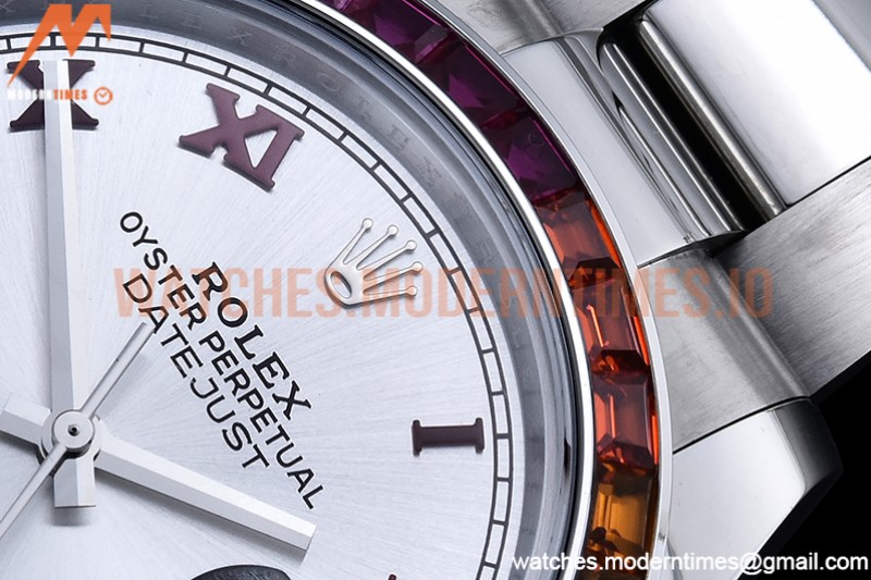 Rolex - DJ2 41mm Oys MC-Dia 904L SS/SS Silv/Rm JVS VR3235