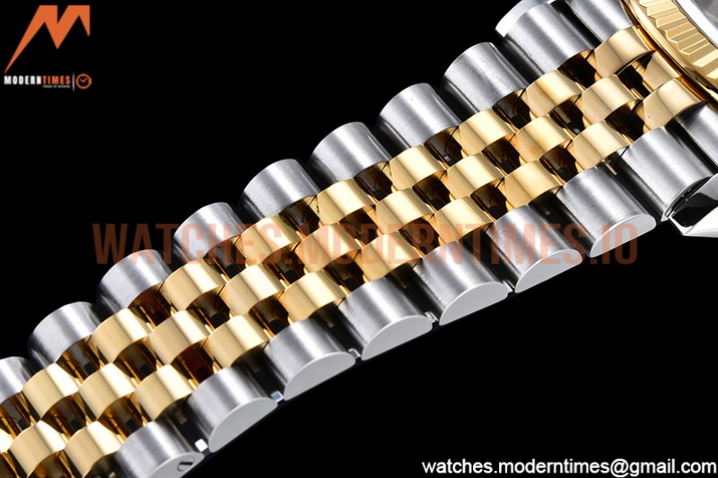 Rolex - DJ 36mm Jub Flt 904L YG/SS P-Gold/Dia VSF VS3235