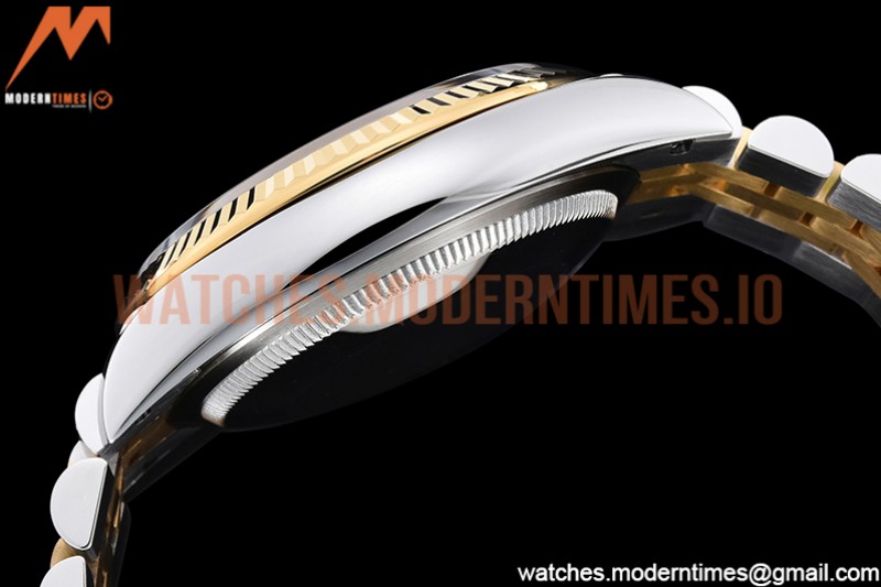 Rolex - DJ 36mm Jub Flt 904L YG/SS P-Gold/Dia VSF VS3235