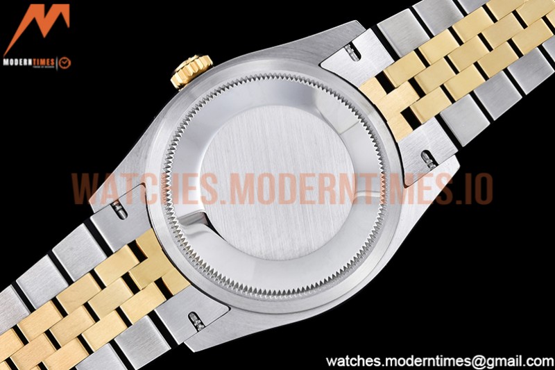 Rolex - DJ 36mm Jub Flt 904L YG/SS P-Gold/Dia VSF VS3235