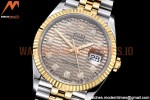 Rolex - DJ 36mm Jub Flt 904L YG/SS P-Gold/Dia VSF VS3235