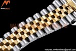 Rolex - DJ 36mm Jub Flt 904L YG/SS P-Gold/Stk VSF VS3235
