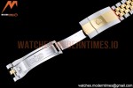 Rolex - DJ 36mm Jub Flt 904L YG/SS P-Gold/Stk VSF VS3235