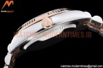 Rolex - DJ 36mm Jub Flt 904L RG/SS P-Silv/Dia VSF VS3235