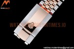 Rolex - DJ 36mm Jub Flt 904L RG/SS P-Silv/Dia VSF VS3235