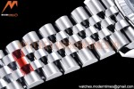 Rolex - DJ 36mm Jub Flt 904L SS/SS P-Blue/Stk VSF VS3235