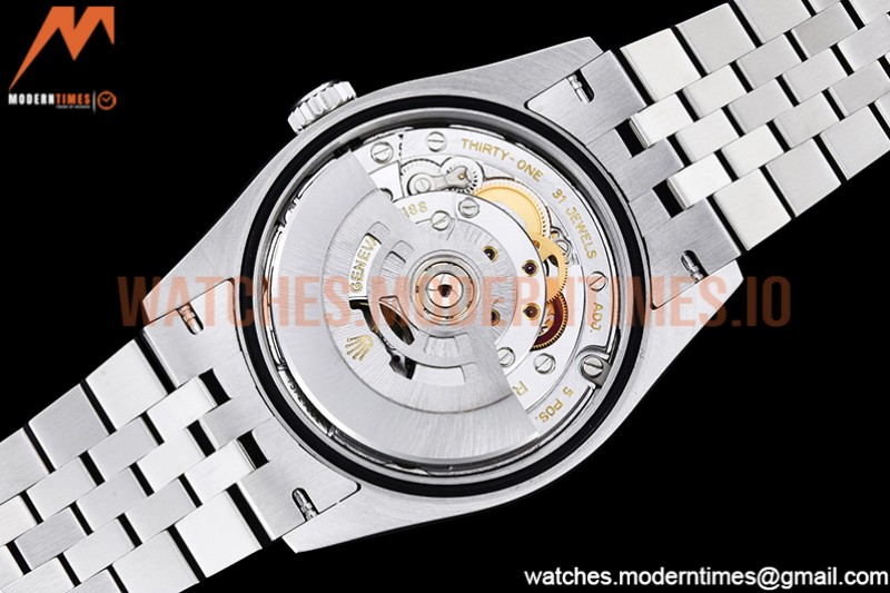 Rolex - DJ 36mm Jub Flt 904L SS/SS P-Blue/Stk VSF VS3235
