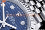 Rolex - DJ 36mm Jub Flt 904L SS/SS P-Blue/Stk VSF VS3235