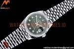 Rolex - DJ 36mm Jub Flt 904L SS/SS P-Green/Dia VSF VS3235