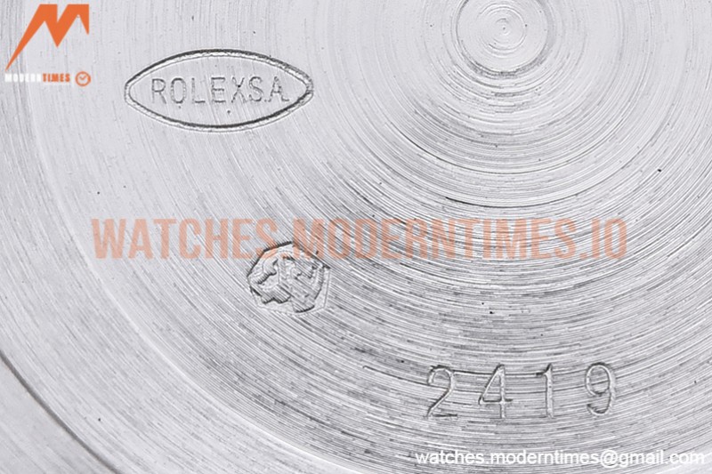 Rolex - DayDate 40mm Dia SS/SS Blk/Stk GSF A2836 Mod