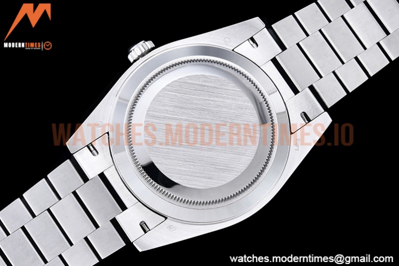 Rolex - DayDate 40mm Flt Dia SS/SS White/Rm GSF A2836 Mod