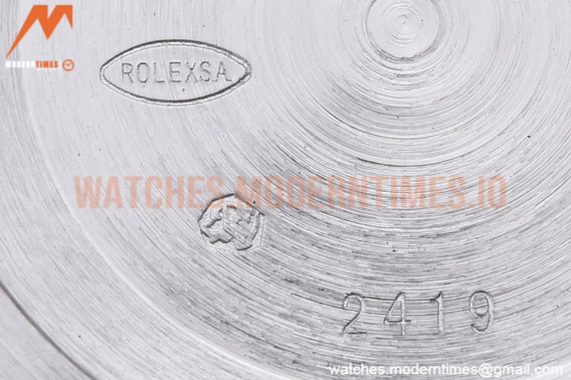 Rolex - DayDate 40mm Flt Dia SS/SS White/Rm GSF A2836 Mod