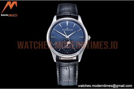 Jaeger LeCoultre - Master Ultra Thin Moonphase SS/LE Blue ZF A925