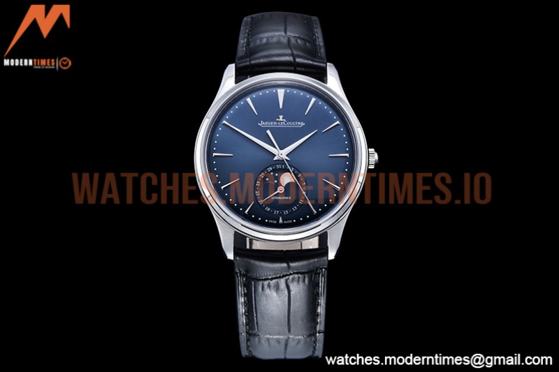 Jaeger LeCoultre - Master Ultra Thin Moonphase SS/LE Blue ZF A925
