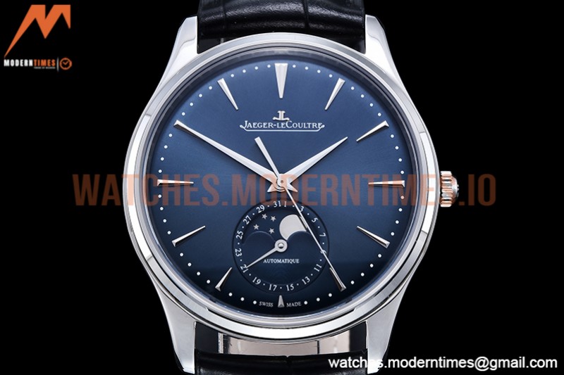 Jaeger LeCoultre - Master Ultra Thin Moonphase SS/LE Blue ZF A925