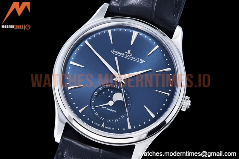 Jaeger LeCoultre - Master Ultra Thin Moonphase SS/LE Blue ZF A925