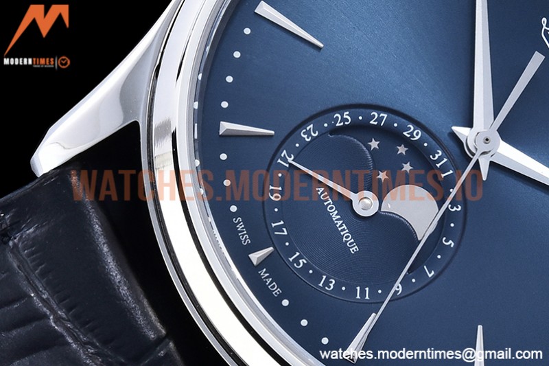 Jaeger LeCoultre - Master Ultra Thin Moonphase SS/LE Blue ZF A925