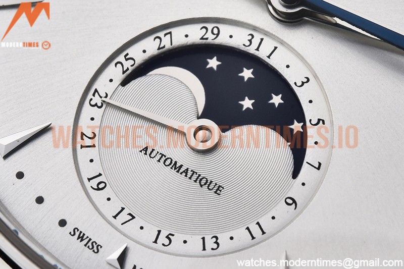 Jaeger LeCoultre - Master Ultra Thin Moonphase SS/LE White ZF V2 A925
