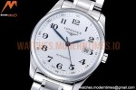 Longines - Longines Master SS/SS White XF A2892