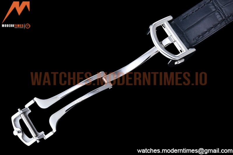 Cartier - Pasha Ladies Blk SS/LE White/Num AF Qtz