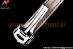 Cartier - Pasha Ladies Blk SS/LE White/Num AF Qtz