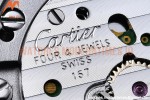 Cartier - Pasha Ladies Grey SS/LE White/Num AF Qtz