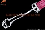 Cartier - Pasha Ladies Pink SS/LE White/Num AF Qtz