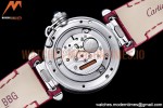 Cartier - Pasha Ladies Pink SS/LE White/Num AF Qtz